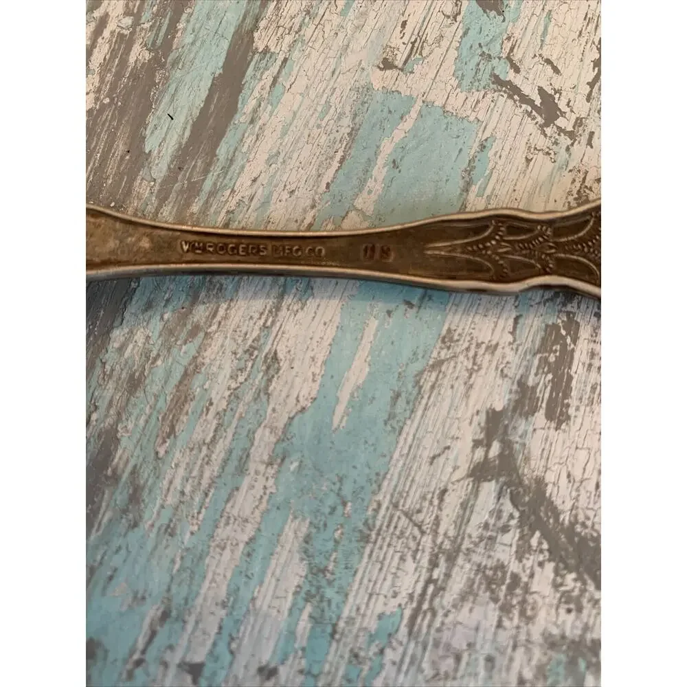 Wm Rogers International Silver Silverplate State Seals Spoon D.C.6